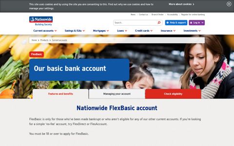 FlexBasic - Our Basic Account | Nationwide