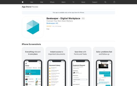 ‎Beekeeper - Digital Workplace on the App Store