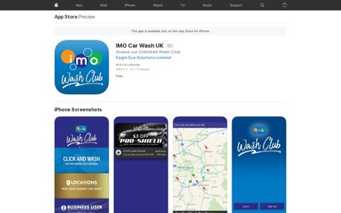 ‎IMO Car Wash UK on the App Store