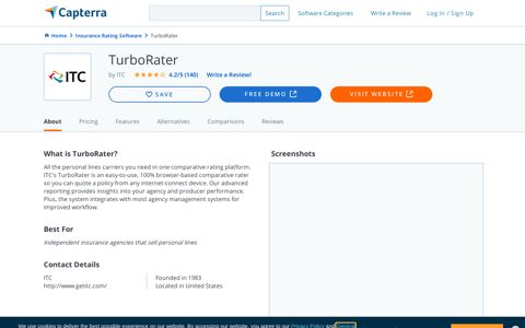 TurboRater Reviews and Pricing - 2020 - Capterra