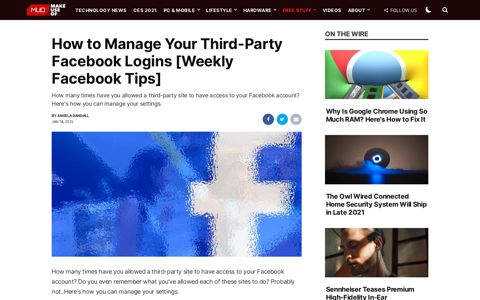 How to Manage Your Third-Party Facebook Logins [Weekly ...