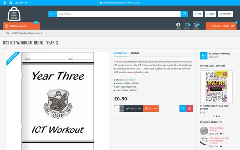 KS2 ICT Workout Book - Year 3| Baby Book Swop