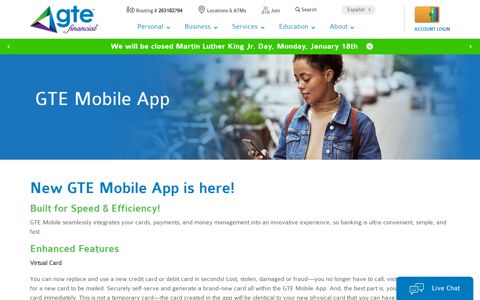 GTE Mobile App | GTE Financial
