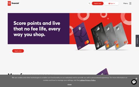 PC Financial: No Fee PC Mastercard and PC Money Account