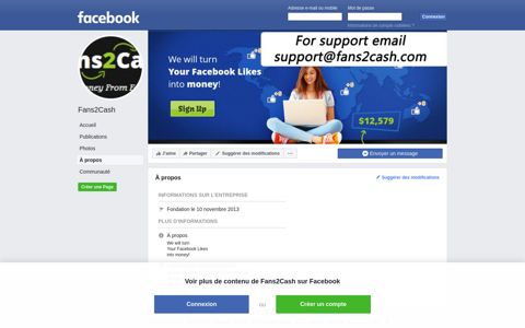 Fans2Cash - About | Facebook