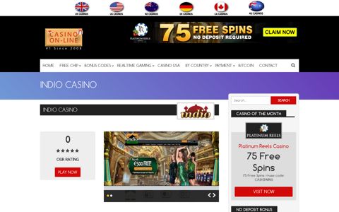 Indio casino mobile - Indio Casino sign up bonus of €5,000!