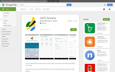GePG Tanzania - Apps on Google Play