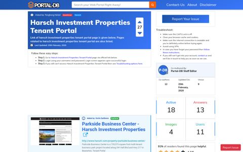 Harsch Investment Properties Tenant Portal