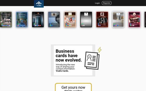 Voalis - Create your interactive digital business card