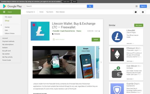 Litecoin Wallet. Buy & Exchange LTC — Freewallet - Apps on ...