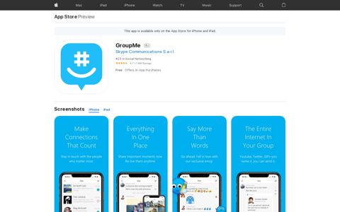 ‎GroupMe on the App Store
