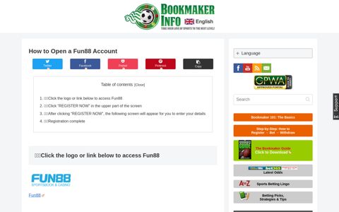 How to Open a Fun88 Account