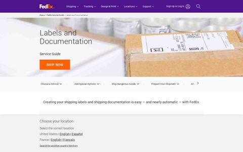 How to Complete Shipping Labels and Shipping ... - FedEx