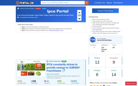 Ipca Portal