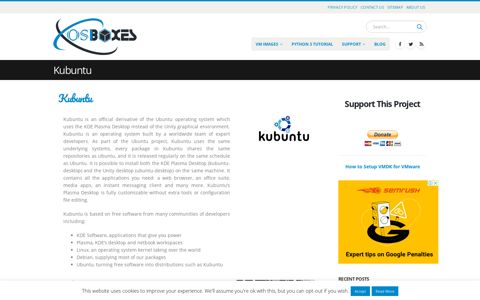 Kubuntu images for VirtualBox and VMware - OSBoxes