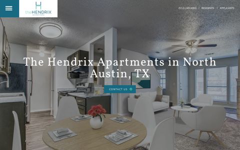 The Hendrix: Renovated Apartments for Rent in North Austin, TX