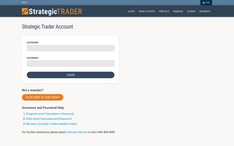 Login - Strategic Trader - InvestorPlace