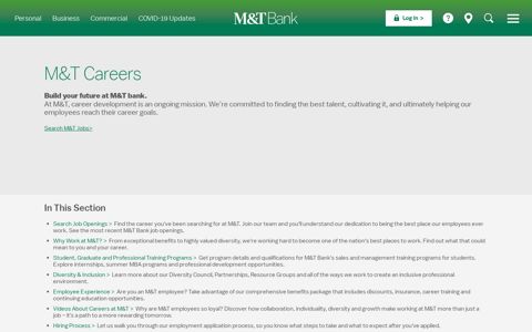 Careers | M&T Bank