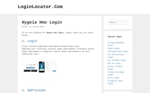 Hygeia Hmo Login - LoginLocator.Com