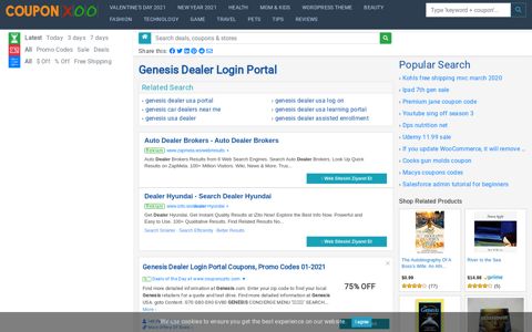 Genesis Dealer Login Portal - 11/2020 - Couponxoo.com