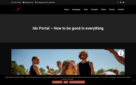 Ido Portal - Die natürliche Trainingsphilosophie | Noch3 ...