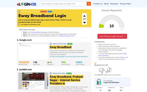 Eway Broadband Login - login login login login 0 Views