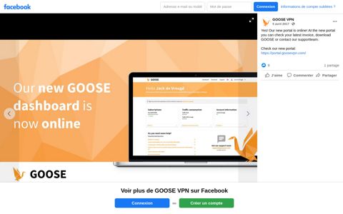GOOSE VPN - Yes! Our new portal is online! At the new ...