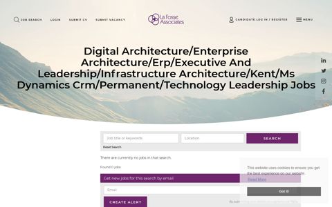 All Permanent jobs near Kent in the Digital Architecture · La Fosse
