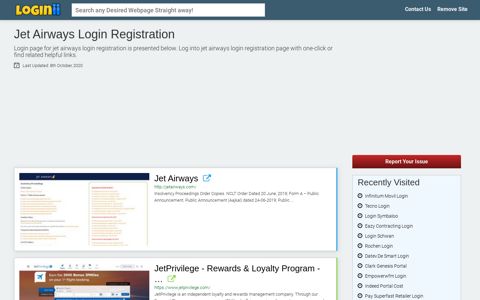 Jet Airways Login Registration - Loginii.com