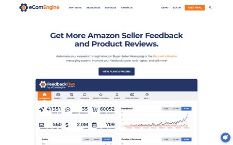 Amazon Feedback Software - FeedbackFive® - eComEngine