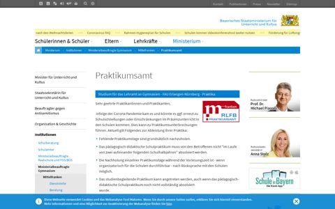 Praktikumsamt - Bayerisches Staatsministerium für Unterricht ...