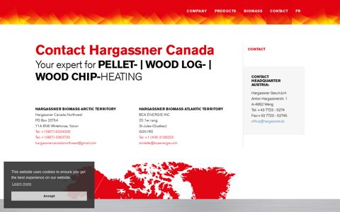 Contact | Hargassner Canada - Hargassner Northamerica