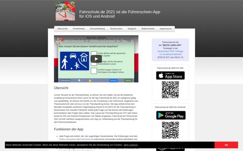 Fahrschule.de 2021 - Führerschein-App für iOS und Android