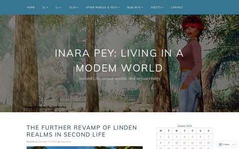 The further revamp of Linden Realms in Second Life - Inara Pey