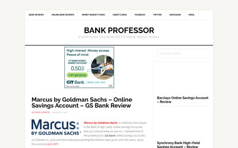 Marcus by Goldman Sachs - Online Savings Account - GS ...