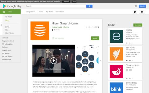 Hive - Smart Home - Apps on Google Play