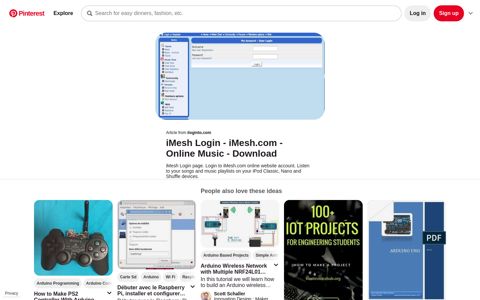 iMesh Login | Login, Music download, Music playlist - Pinterest