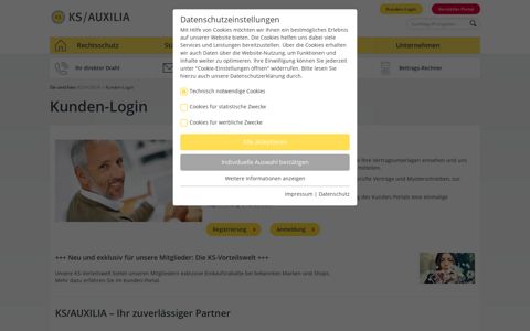 Kunden-Login - KS/AUXILIA
