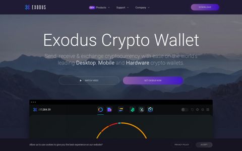 Exodus: Download the Best Crypto Wallet for Desktop & Mobile