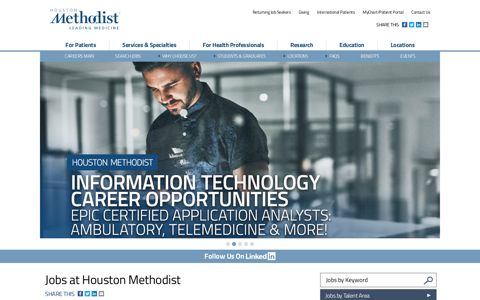 Careers | Houston Methodist Hospital Jobs