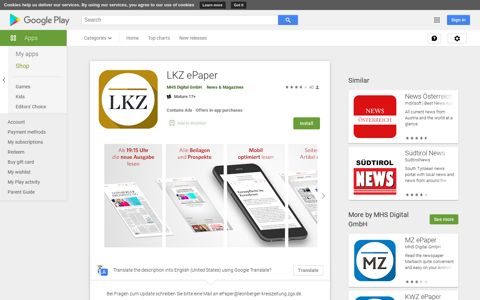 LKZ ePaper - Apps on Google Play