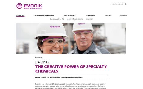Company - Evonik Corporation