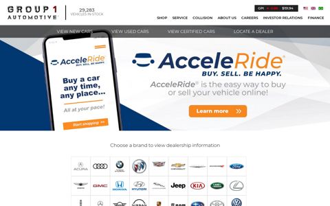 Group 1 Automotive | Car Dealership Group