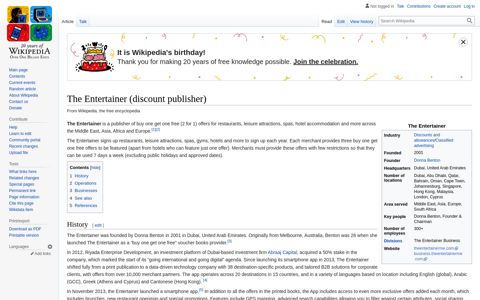 The Entertainer (discount publisher) - Wikipedia