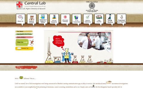 Central Lab Bangalore - Diagnostic Lab Bangalore - Blood ...