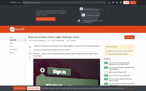 18.04 - Remove Entries from Login Settings menu - Ask Ubuntu