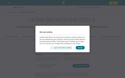 Home Broadband Deals | Home Broadband Offers - EE Shop