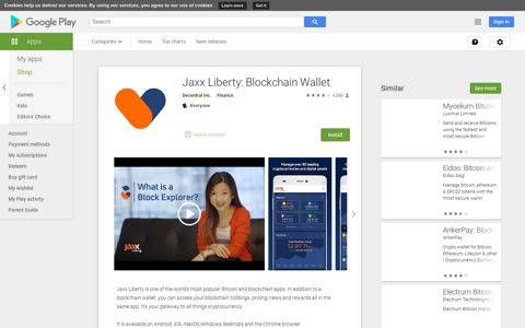 Jaxx Liberty: Blockchain Wallet - Apps on Google Play