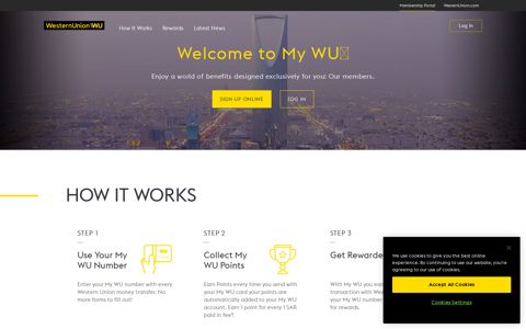 Welcome to My WU | Saudi Arabia| Western Union®