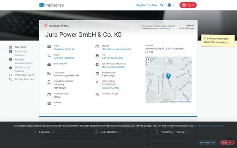 Jura Power GmbH & Co. KG | Implisense
